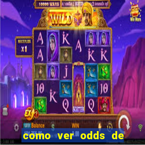 como ver odds de jogos passados